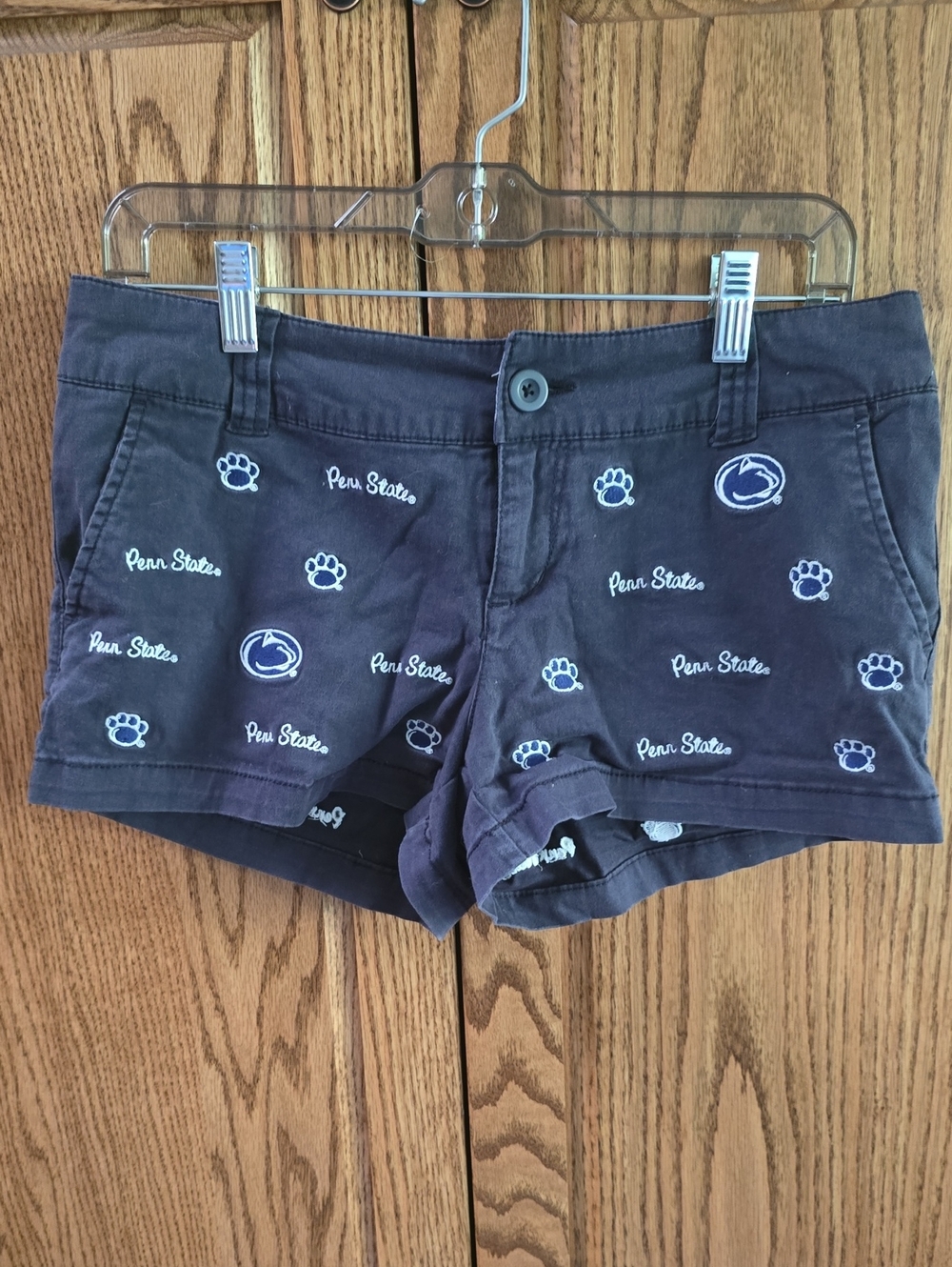 Penn State Navy Logo Junior's Casual Shorts